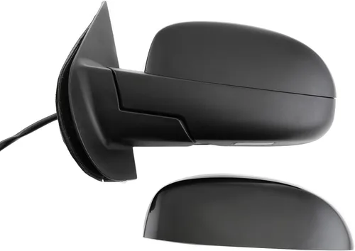 Vista 7 de Kool Vue - Espejo calefactable izquierdo para Chevrolet Silverado 1500 GMC Sierra 1500 2007-2013 plegable eléctrico con luz de señal y lámpara