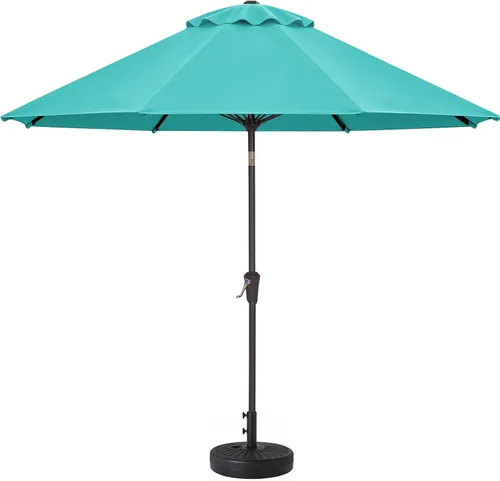 Vista 13 de ABCCANOPY 7.5FT Patio Umbrella Outdoor 6 RibsTable Umbrella(Brown)