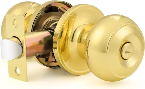 Vista 18 de Probrico 609-ORB-BK - Perilla para puerta de baño, interior, sin llave, color bronce aceitado. Bronce frotado con aceite