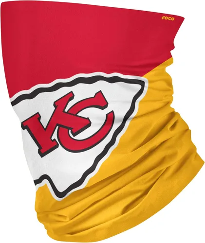 Vista 81 de FOCO NFL unisex-adult Nfl Team Logo Neck Gaiter Multiuse Mini impresión del color del equipo.