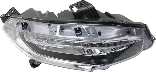 Vista 4 de Evan Fischer Faro delantero LED del lado del pasajero para Honda Civic 2016-2021 Con bombilla(s) Todos los tipos de cuerpo; Modelos construidos
