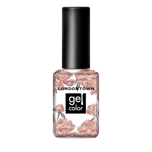 Vista 18 de LONDONTOWN Esmalte de uñas de gel UV/LED, de larga duración, resistente al astillado, color de alto brillo, marrón beige natural brillante, 0.4 fl