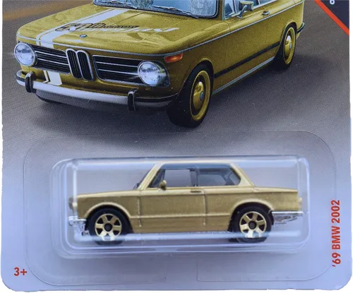 Vista 2 de Matchbox Super Fast 50 aniversario '69 BMW 2002, oro