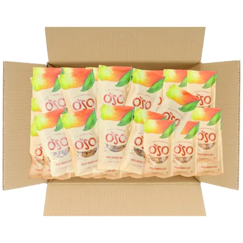 Vista 15 de Oso Snacks Mango Chile Seco Bolsa de 7 Oz Sin Azúcar Añadida Sin Conservantes 100% Fruta Sin OGM Simplemente Fruta. Simplemente