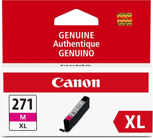 Vista 9 de Canon CLI-271XL Depósito de tinta negra genuino, compatible con impresoras MG6820, MG6821, MG6822, MG5720, MG5721, MG5722, MG7720, TS5020, TS6020
