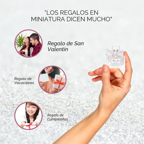 Vista 7 de Miss Dior Eau de Parfum Mini Splash para mujer, 0.17 onzas