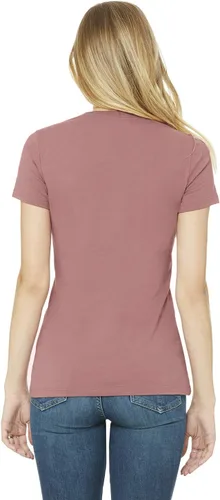Vista 2 de Bella + Canvas Camiseta Mujer Favorita M MAUVE, Mauve