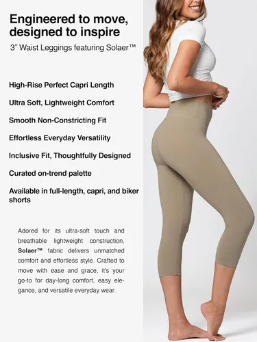 Vista 501 de Conceited - Leggings para mujer, longitud completa, ciclismo y capri, talla regular y extragrande