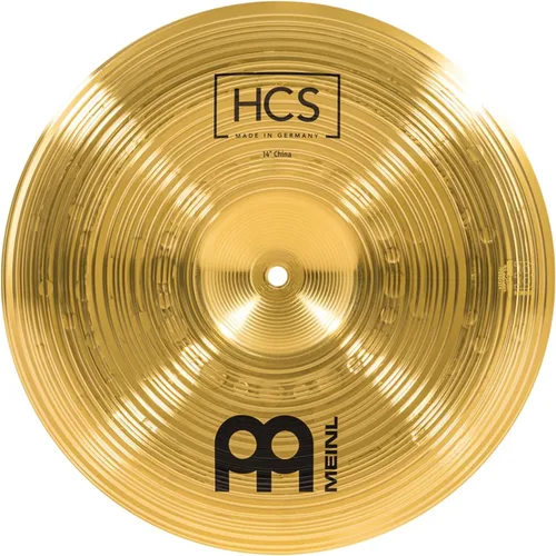 Vista 14 de Meinl Platillo China de 12" - Latón con acabado tradicional HCS para batería, fabricado en Alemania (HCS12CH)