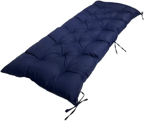 Vista 12 de Srutirbo Cojín impermeable para banco de interior/exterior, cojín antideslizante para silla columpio, cojín para sofá de dos plazas para muebles