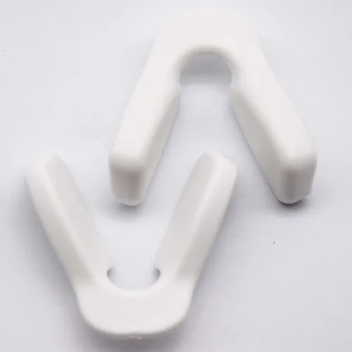 Vista 2 de Imytpft 4 White CompatibleCompatibleReplacement Silicone Nose Pads 2 Pieces For Oakleys Jawbreaker Earsocks