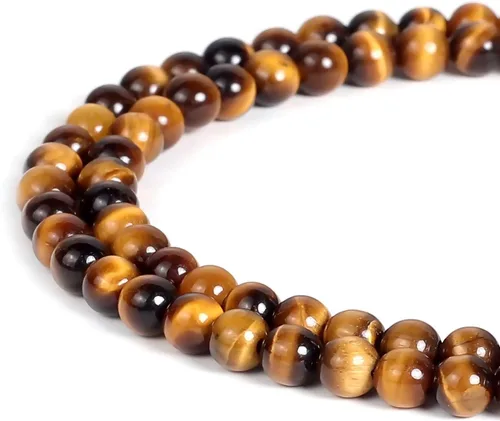Vista 72 de Cuentas Beadnova redondas de ónix negro de 4 mm, sueltas, para hacer joyas (90-92 piezas)