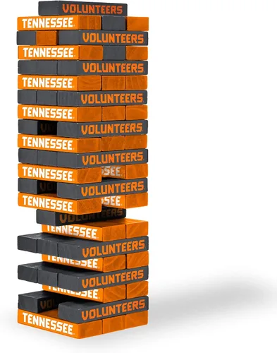 Vista 8 de Wild Sports NCAA Pro Football Tabletop Stackers Block Game for College Football Fan, Dorm Game, Tailgate