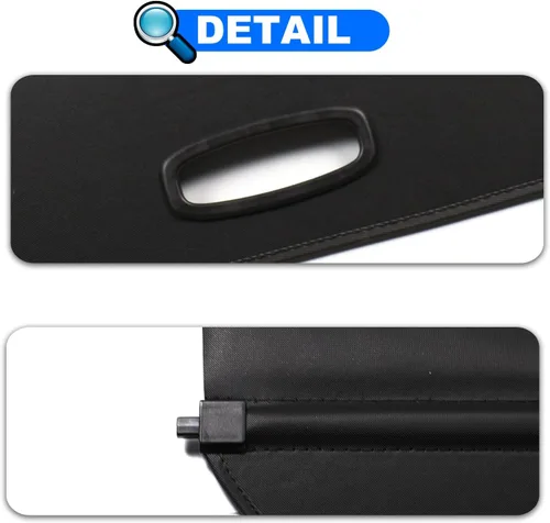 Vista 4 de Cubierta de carga para Volvo XC60 Accesorios 2010-2014 2015 2016 2017 Cubierta de carga para maletero trasero
