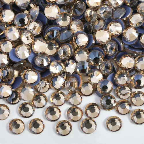 Vista 22 de 6000 diamantes de imitación termoadhesivos a granel, diamantes de imitación azules para ropa de manualidades, cristales termoadhesivos para Zafiro