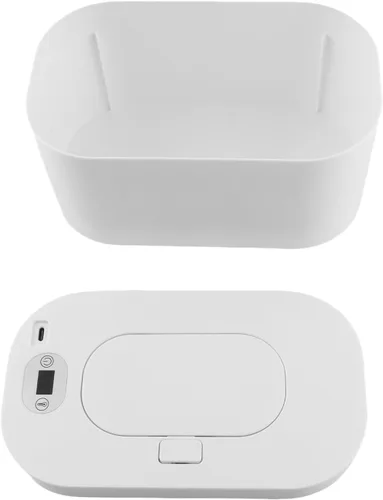 Vista 2 de Kavolet Calentador USB de toallitas húmedas para bebés, dispensador de toallitas húmedas para bebés, 3 modos de temperatura, calentamiento general