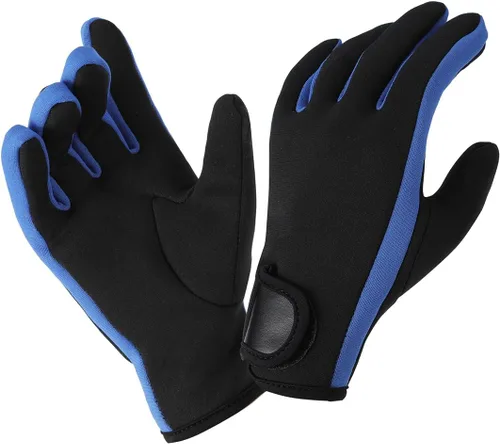 Vista 9 de Micosuza Guantes de buceo de neopreno de 1,5 mm de cinco dedos