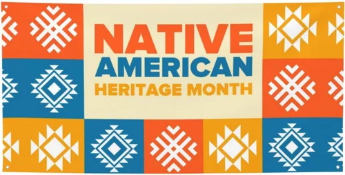Vista 12 de Telones de fondo del mes de la herencia de los nativos americanos para fiestas de vacaciones, fondo de fotografía para interiores y exteriores