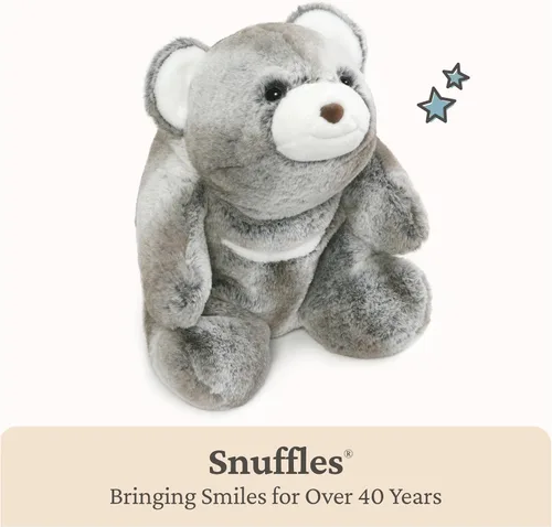 Vista 10 de GUND Snuffles - Oso de peluche clásico de 13 pulgadas para mayores de 0 Snuffles (gris marrón)