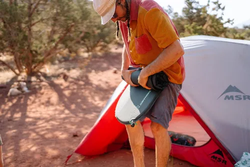 Vista 9 de Therm-a-Rest Trail Scout - Colchoneta autoinflable para acampar y mochilero, regular, 72 x 20 pulgadas