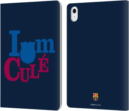 Vista 10 de Head Case Designs Funda de piel con licencia oficial del FC Barcelona Ball Pattern Campions compatible con Apple iPad Air 2020/2022 Patrón de bola.