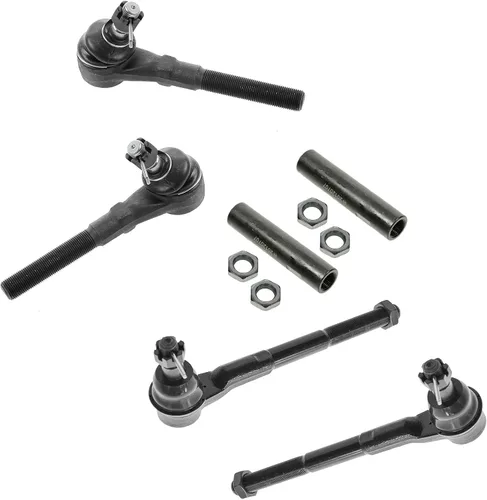 Vista 59 de TRQ Kit de dirección delantera con barra de acoplamiento de fuelle de piñón y cremallera compatible con Toyota Echo 2000-2005