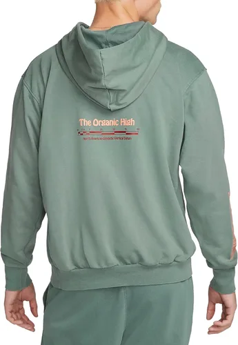 Vista 2 de Nike Dri-FIT Standard Issue - Sudadera con capucha para hombre estilo DQ3531 Verde Hasta