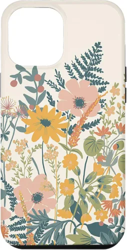 Vista 25 de iPhone 16 Cute Summer Wildflowers Pattern Design Floral Case