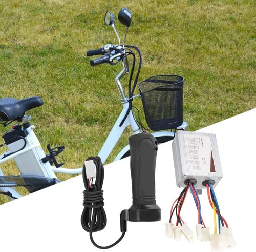 Vista 4 de Pilipane Controlador de velocidad cepillado con motor de 500 W, controlador de velocidad cepillado con agarre del acelerador, agarre del acelerador