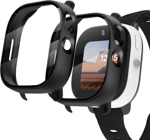 Vista 9 de Kuaguozhe Paquete de 2 fundas compatibles con Gizmo Watch 2, protector de pantalla para niños (paquete de 2), funda protectora general