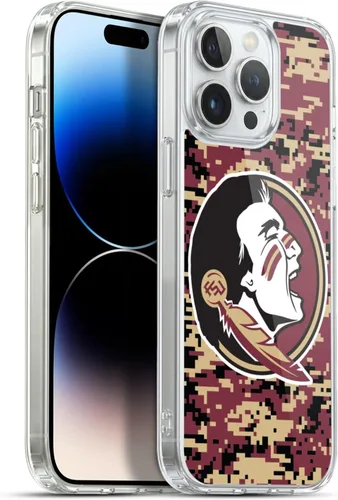 Vista 198 de Oficial Universidad Estatal de Florida FSU Soft Gel Case para iPhone de Apple 7 Plus/iPhone 8 Plus, Banner