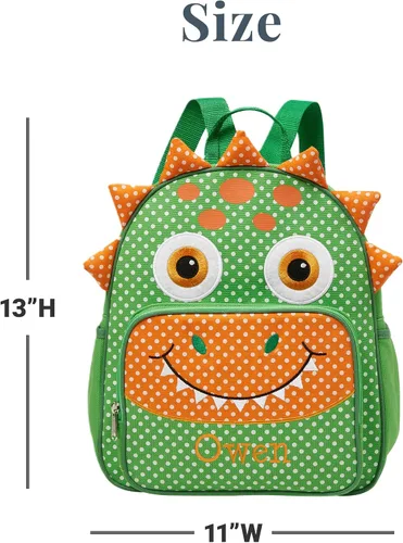 Vista 6 de Let's Make Memories Mochilas personalizadas Little Critter - Para niños, Gris, Perro