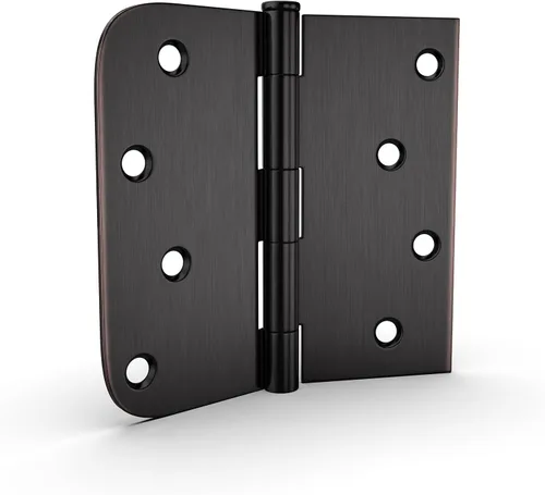 Vista 13 de Goldenwarm - Paquete de 12 bisagras para puerta interior de 4 x 4 pulgadas Negro mate