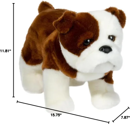 Vista 2 de Douglas Hardy Bulldog - Peluche de perro
