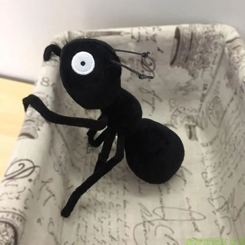 Vista 3 de Ant - Animal de peluche de hormiga, juguete suave de hormiga, 7.8 pulgadas, simulación de hormiga, regalo para niños y niñas