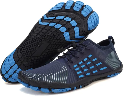 Vista 2 de Zapatos deportivos para el agua, para hombres, de secado rápido, calzado deportivo para usar al aire libre, ir en kayak, lancha, senderismo, surf