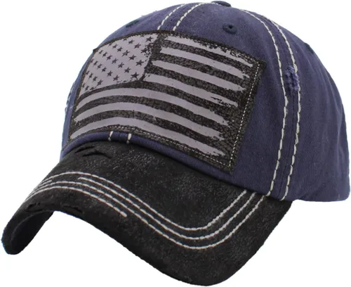 Vista 268 de KBETHOS Tactical Operator Collection USA Fishing Mesh Ballcap Flag Patch America Outdoors Trucker Baseball Cap