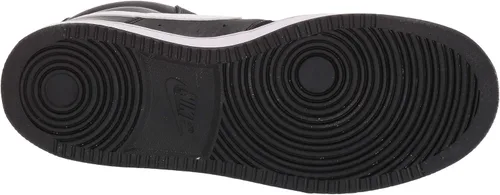 Vista 4 de Nike Tenis Court Vision Mid para mujer NegroBlanco 7