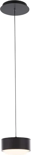 Vista 3 de WAC Lighting Ohm 6in LED Colgante 3000K en Negro