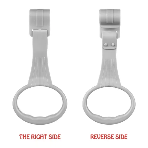 Vista 8 de 2 anillos de dominadas para corralito para bebés: anillos para corral de juegos, asistente de ejercicios de caminar para bebés, corralito y cuna