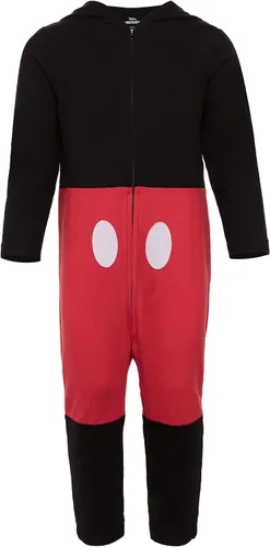 Vista 6 de Disney Mickey Mouse - Overol con capucha y cremallera para bebé
