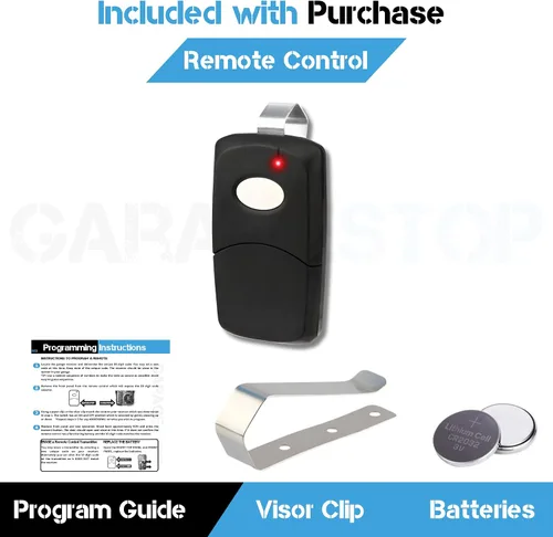 Vista 4 de Garage Stop Control Remoto para Abridor de Puerta de Garaje para Linear Multi-Code 3089 308911 MCS308911, Control Remoto para Abridor de Portón