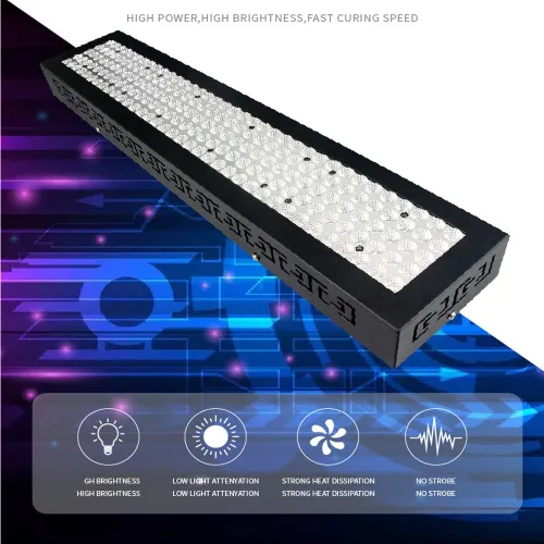 Vista 6 de Lámpara LED de curado ultravioleta UV 395 nm 405 nm 365 nm pegamento UV resina impresión placa de impresión para hacer luz de curado