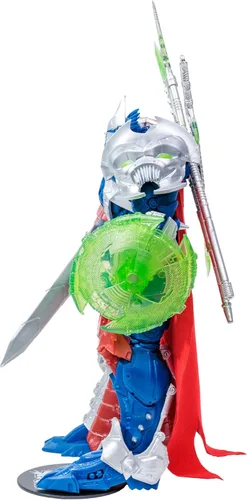Vista 6 de McFarlane Toys, Spawn Comic Designer Edition Manga Spawn Mega figura con 22 partes móviles, figura coleccionable con accesorios y base de soporte