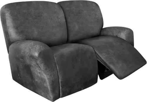 Vista 57 de ANARACHON Fundas para Sillas Reclinables Tipo Cuero, 4 Piezas Funda para Sillón Reclinable Lazy Boy, Protector de Muebles - Funda Suave Lavable