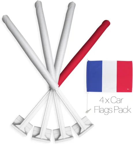 Vista 93 de Paquete de bandera de coche de la Copa del Mundo 2022 de Gales, bandera americana para carros, decoración de automóviles, pancarta pequeña
