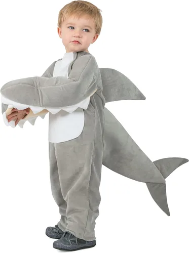 Vista 2 de Princess Paradise Chompers Chompin' Shark Disfraz infantil