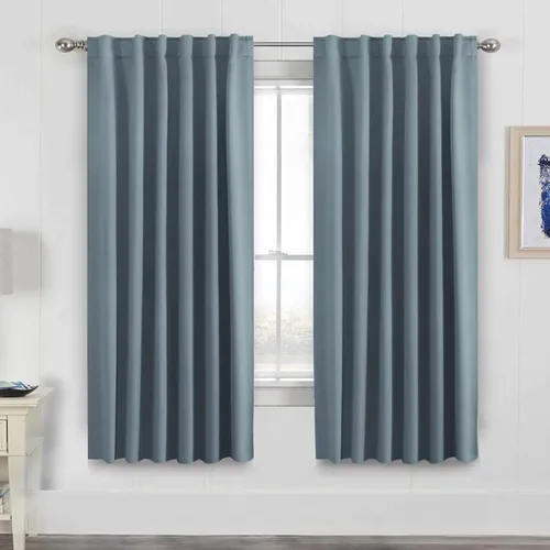 Vista 26 de H.VERSAILTEX Cortinas Opacas con Aislamiento Térmico, Paneles de Tratamiento de Ventanas que Oscurecen la Habitación, Cortinas Opacas para Sala