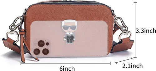 Vista 2 de Coivin & Kiein Crossbody Bolsos Mujer Moda Snapshot Camera Bag, Snapshot Bag Dupes, Snapshot Crossbody Bag, Bolso de mano