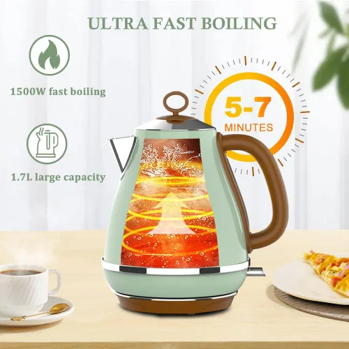 Vista 7 de Evoloop Rapid Egg Cooker eléctrico 6 huevos con hervidores eléctricos Evoloop 1.7L